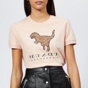 Coach Leatherware Rexy Sticker T-Shirt